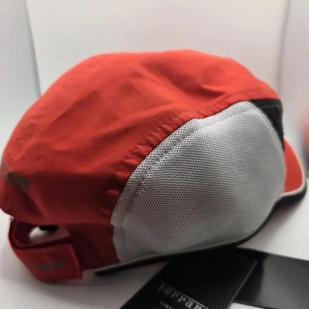 NWT Scuderia Ferrari Tecno Baseball Cap Mens Red One Size - Picture 6 of 10